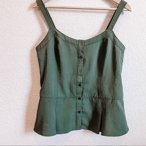 Banana Republic peplum tank